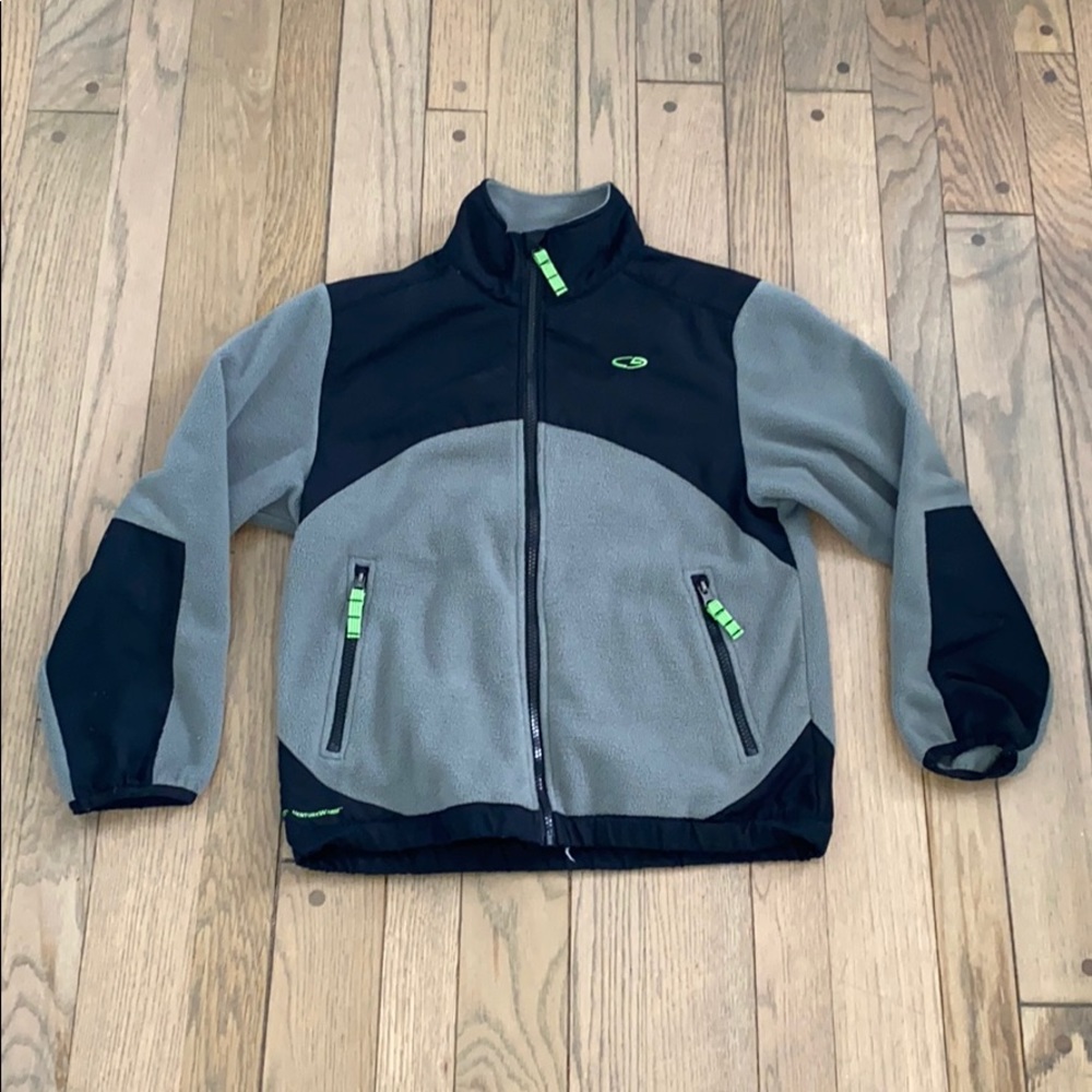 Boys fleece zip up jacket